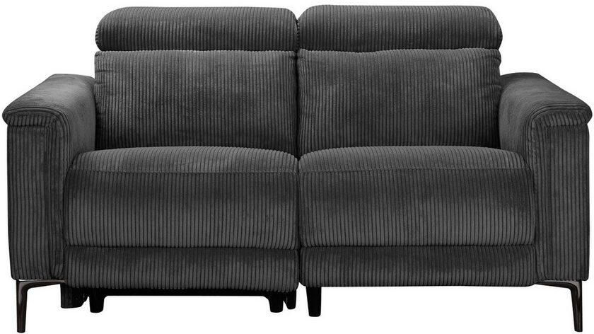 Home affaire 2-zitsbank Lund in Cord met handmatige of elektrische Ontspanfunctie USB-A hoofdsteunverstelling breedte 160 cm - Foto 9
