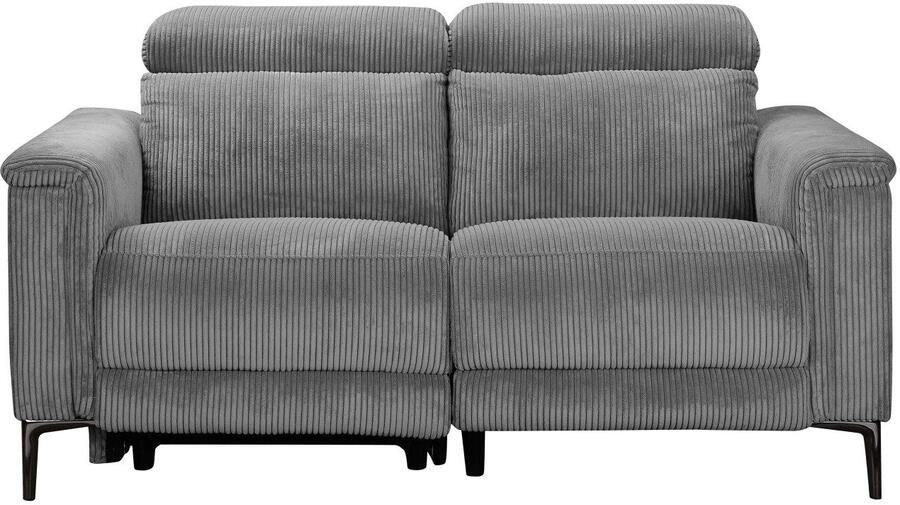Home affaire 2-zitsbank Lund in Cord met handmatige of elektrische Relaxfunctie USB-C hoofdverstelling breedte 160 cm - Foto 9
