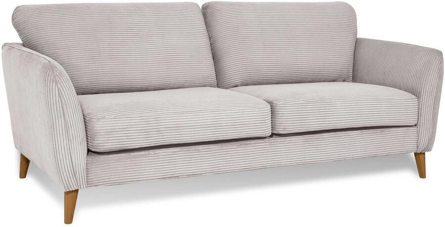 Home affaire 2-zitsbank MARSEILLE compact bank 170 cm cord vlakke weefsel structuur geweven stof - Foto 5