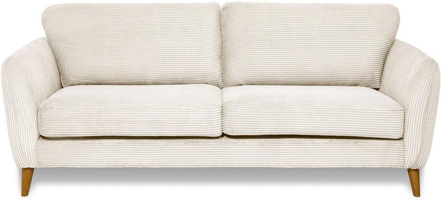 Home affaire 2-zitsbank MARSEILLE compact bank 170 cm cord vlakke weefsel structuur geweven stof - Foto 6