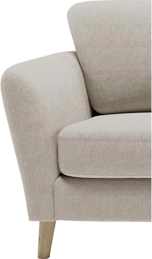 Home affaire 2-zitsbank MARSEILLE compact bank 170 cm cord vlakke weefsel structuur geweven stof - Foto 4