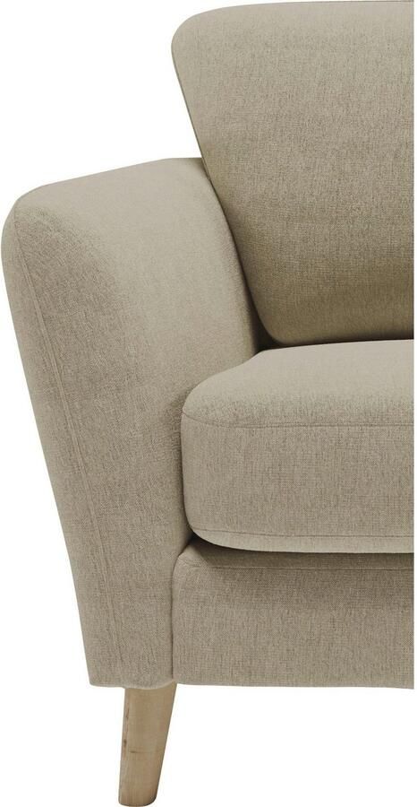 Home affaire 3-zitsbank MARSEILLE 3-zitsbank 206 cm cord vlakke weefsel structuur geweven stof - Foto 4