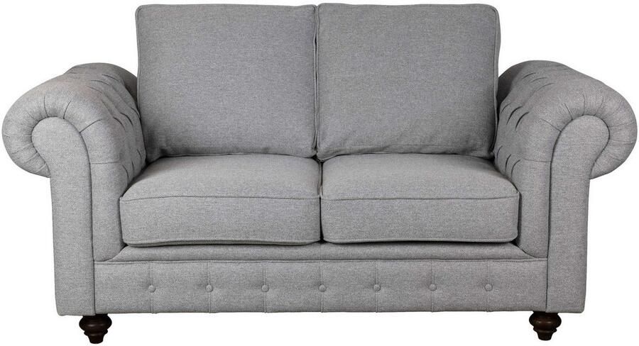 Home affaire 2-zitsbank MENDITTE Knoopstiksels in het armleuninggebied en aan de voorrand hoge kwaliteit - Foto 5