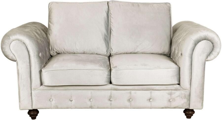 Home affaire 2-zitsbank MENDITTE Knoopstiksels in het armleuninggebied en aan de voorrand hoge kwaliteit - Foto 6