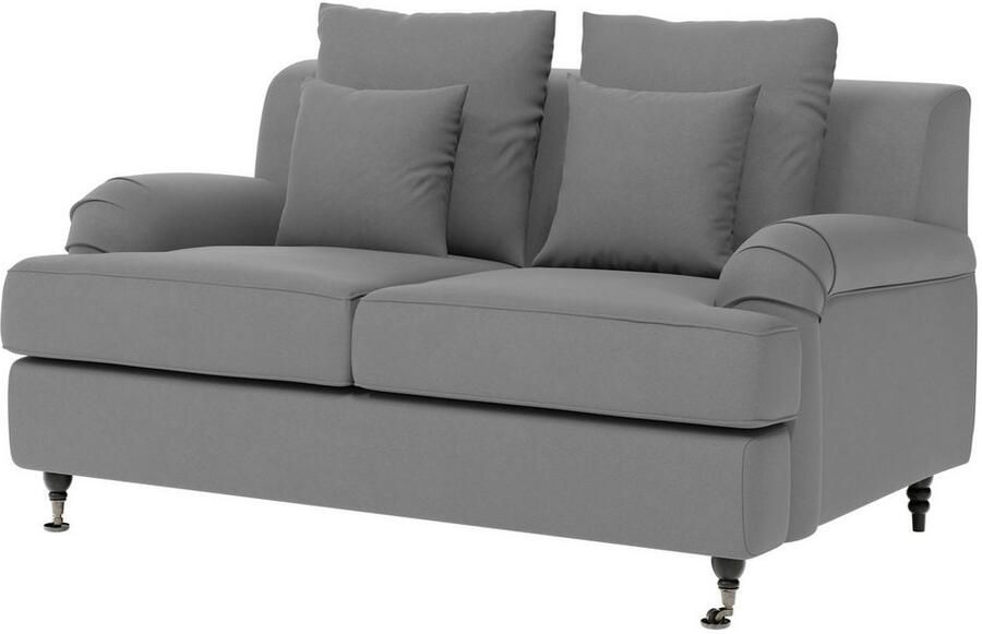 Home affaire 2-zitsbank NORIN twee soorten poten: voor wieltjes aan de achterkant houten poten - Foto 4