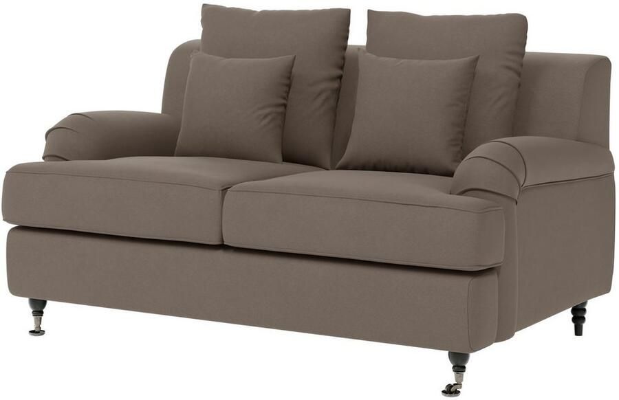 Home affaire 2-zitsbank NORIN twee soorten poten: voor wieltjes aan de achterkant houten poten - Foto 4