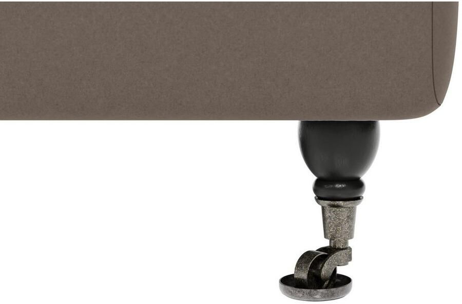 Home affaire 2-zitsbank NORIN twee soorten poten: voor wieltjes aan de achterkant houten poten - Foto 3