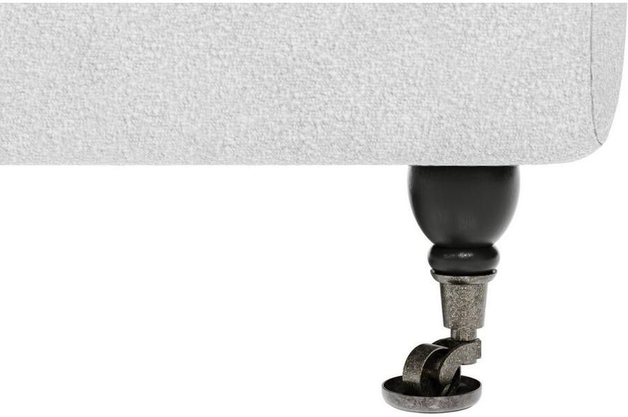 Home affaire 2-zitsbank NORIN twee soorten poten: voor wieltjes aan de achterkant houten poten - Foto 3