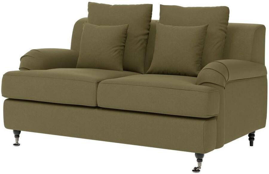 Home affaire 2-zitsbank NORIN twee soorten poten: voor wieltjes aan de achterkant houten poten - Foto 4