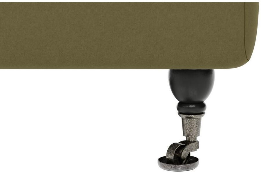 Home affaire 2-zitsbank NORIN twee soorten poten: voor wieltjes aan de achterkant houten poten - Foto 3