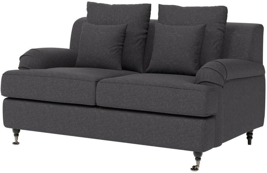 Home affaire 2-zitsbank NORIN twee soorten poten: voor wieltjes aan de achterkant houten poten - Foto 4