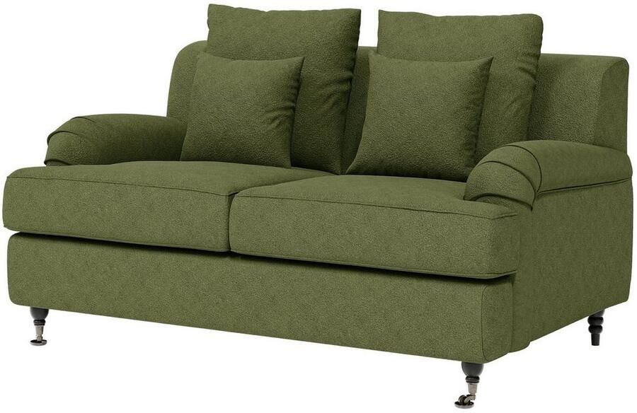 Home affaire 2-zitsbank NORIN twee soorten poten: voor wieltjes aan de achterkant houten poten - Foto 4