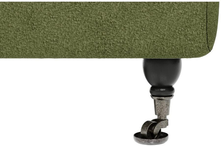 Home affaire 2-zitsbank NORIN twee soorten poten: voor wieltjes aan de achterkant houten poten - Foto 3