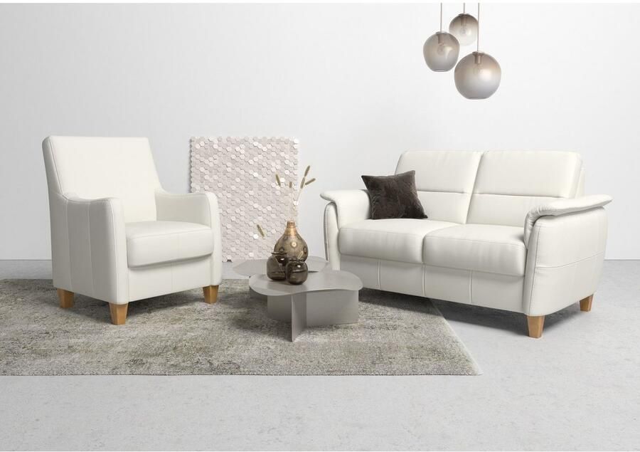 Home affaire 2-zitsbank Palmera Binnenveringsinterieur stekkersysteem voor 2 hoofdsteunen (optioneel) - Foto 3