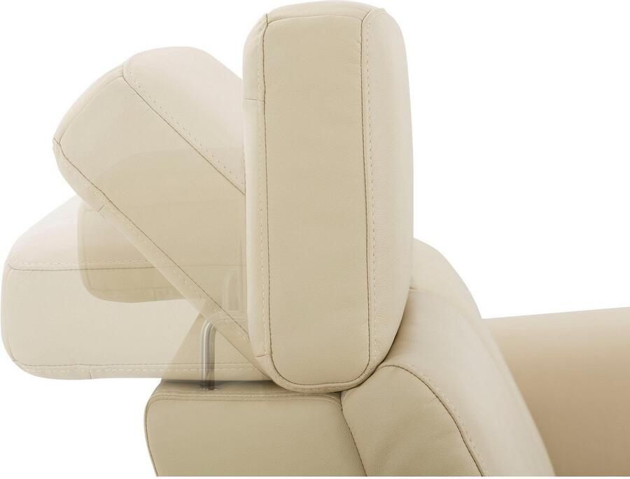 Home affaire 2-zitsbank Sentrano 152 cm man. of electr. relaxfunctie en usb kopverstelling