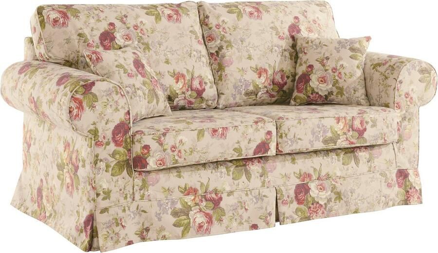 Home affaire 2-zitsbank Shadmoor Hoezen-look in uni of met bloemenprint - Foto 5
