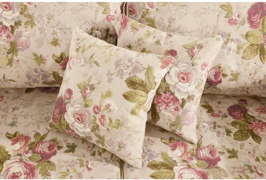 Home affaire 2-zitsbank Shadmoor Hoezen-look in uni of met bloemenprint - Foto 3