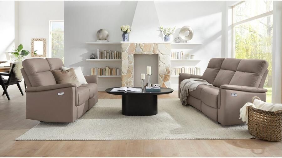 Home affaire 2-zitsbank Southbrook met handmatige en elektrische relaxfunctie - Foto 5