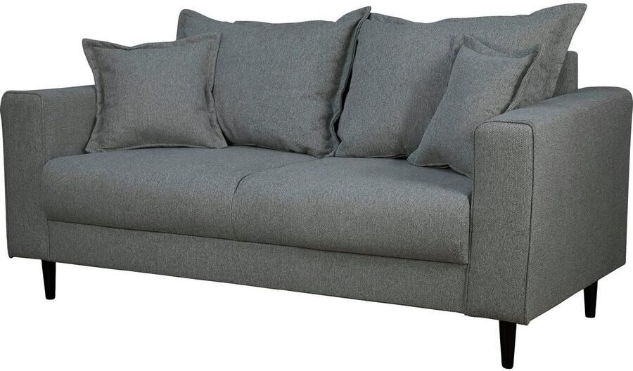 Home affaire 2-zitsbank VEYRAS hoog zitcomfort afmetingen B D H: 162 84 76 cm