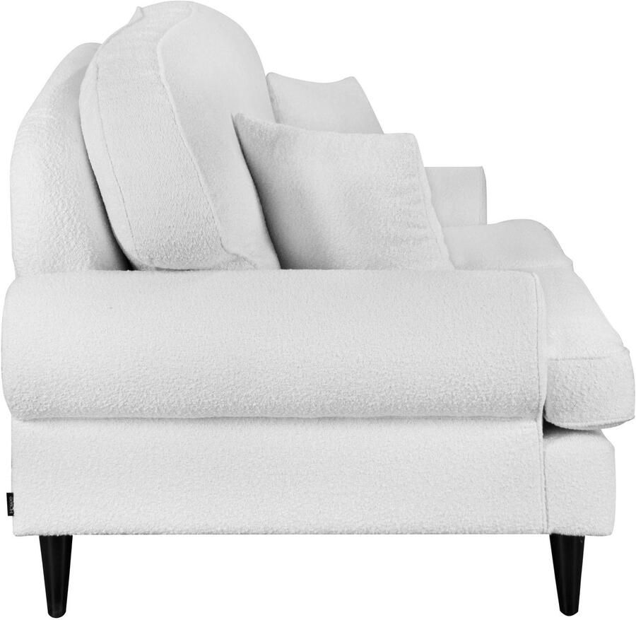 Home affaire 2-zitsbank Vitreux ook in bouclé-bekleding incl. sierkussen