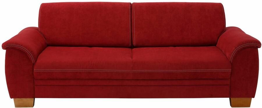 Home affaire 3 5-zitsbank Husum met zitdiepteverstelling contrastnaad en binnenvering - Foto 8