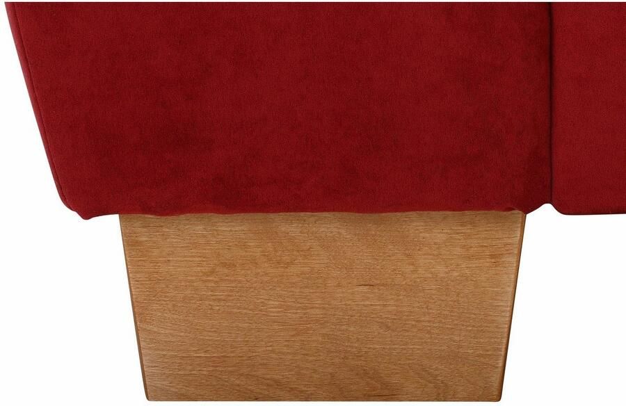 Home affaire 3 5-zitsbank Husum met zitdiepteverstelling contrastnaad en binnenvering - Foto 4