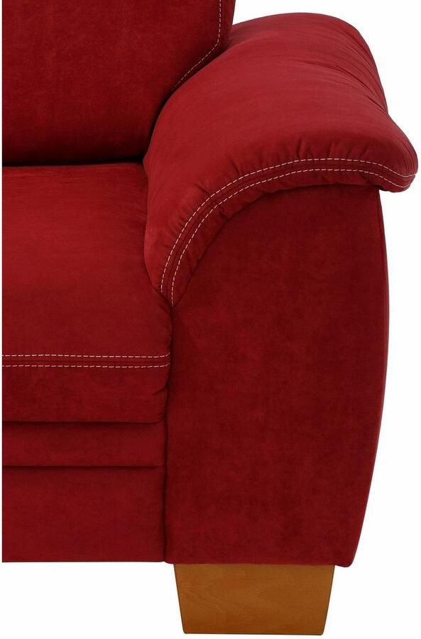 Home affaire 3 5-zitsbank Husum met zitdiepteverstelling contrastnaad en binnenvering - Foto 3