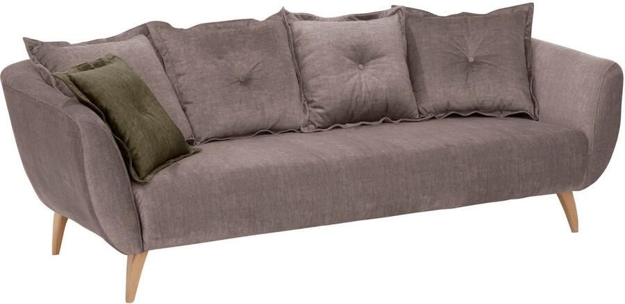 Home affaire 3-zitsbank Baggio modern en romantisch design comfortabel - Foto 3