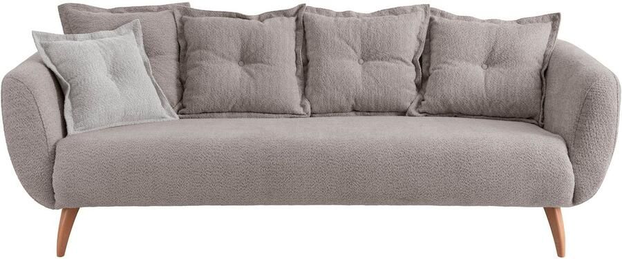 Home affaire 3-zitsbank Baggio modern en romantisch design comfortabel - Foto 5