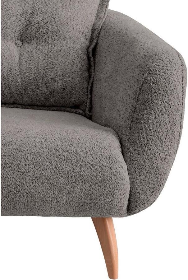 Home affaire 2 5-zitsbank Baggio modern en romantisch design comfortabel - Foto 4