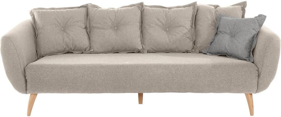 Home affaire 3-zitsbank Baggio modern en romantisch design comfortabel - Foto 5