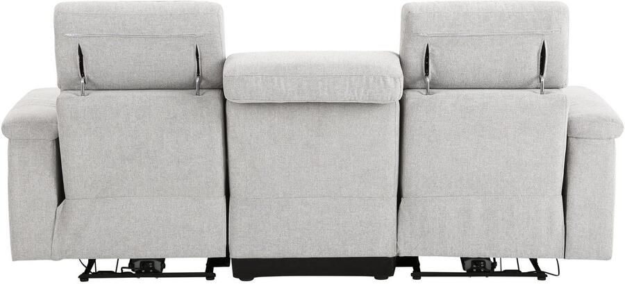 Home affaire 3-zitsbank Binado met handmatige of elektrische relaxfunctie met usb-aansluiting - Foto 12