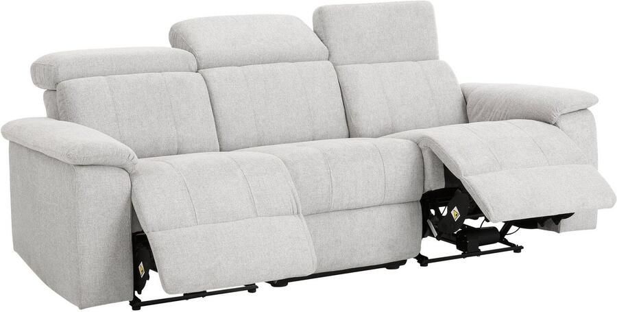 Home affaire 3-zitsbank Binado met handmatige of elektrische relaxfunctie met usb-aansluiting - Foto 7