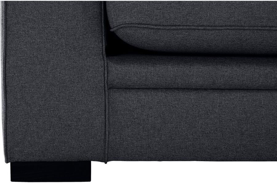 Home affaire 3-zitsbank Broughton zacht zitcomfort incl. 2 sierkussens opstaande naad - Foto 4