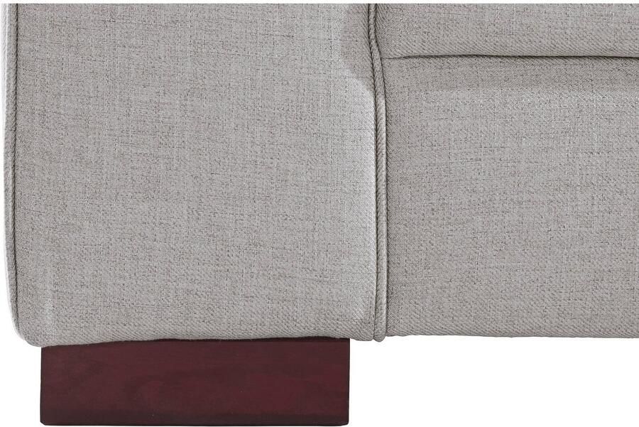 Home affaire 3-zitsbank Broughton zacht zitcomfort incl. 2 sierkussens opstaande naad - Foto 4