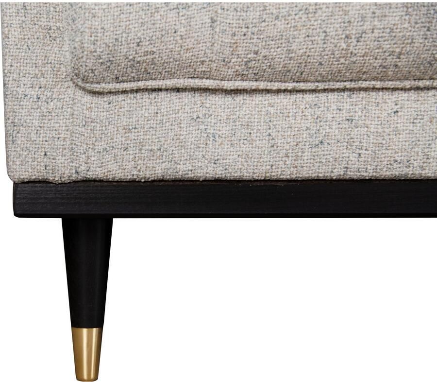 Home affaire 2-zitsbank Chamby met houten rand onder en stiksels bij de leuning - Foto 2