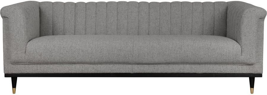 Home affaire 3-zitsbank Chamby met houten rand onder en stiksels bij de leuning - Foto 5