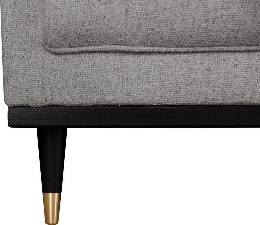 Home affaire 2-zitsbank Chamby met houten rand onder en stiksels bij de leuning - Foto 2