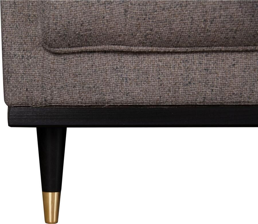 Home affaire 2-zitsbank Chamby met houten rand onder en stiksels bij de leuning - Foto 2