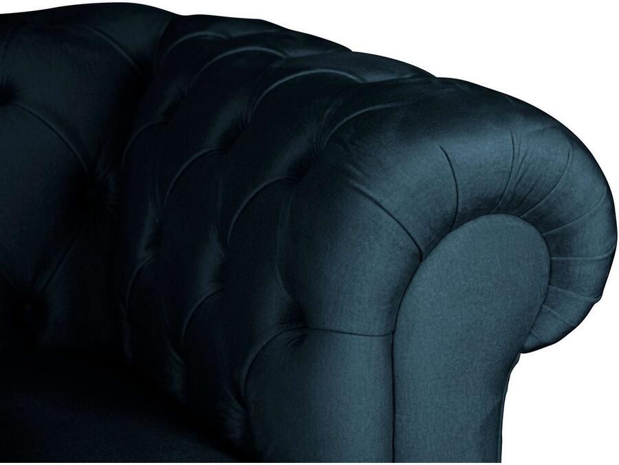 Home affaire 3-zitsbank CHARENTE optionele slaapbank Chesterfield-sofa bedfunctie met edele knoopbevestiging en typische armleuningen b d h 198 89 74 cm