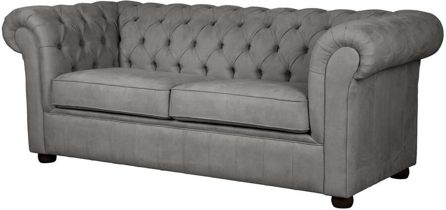 Home affaire 3-zitsbank CHARENTE optionele slaapbank Chesterfield-sofa bedfunctie met edele knoopbevestiging en typische armleuningen b d h 198 89 74 cm - Foto 10