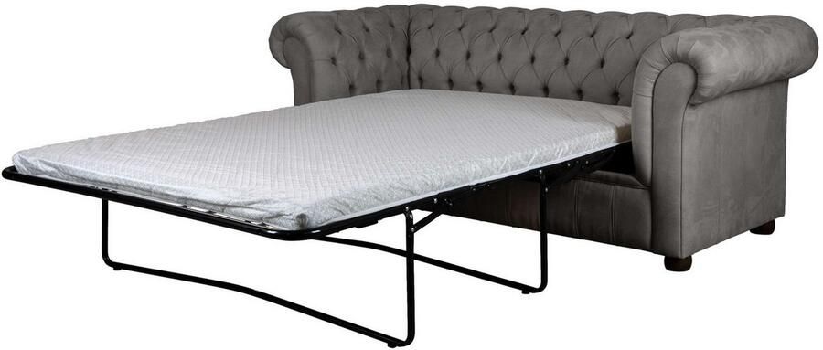 Home affaire 3-zitsbank CHARENTE optionele slaapbank Chesterfield-sofa bedfunctie met edele knoopbevestiging en typische armleuningen b d h 198 89 74 cm - Foto 7