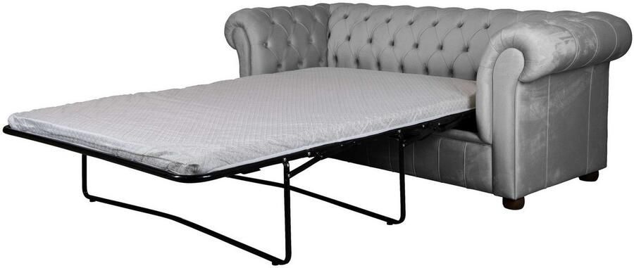 Home affaire 3-zitsbank CHARENTE optionele slaapbank Chesterfield-sofa bedfunctie met edele knoopbevestiging en typische armleuningen b d h 198 89 74 cm - Foto 7