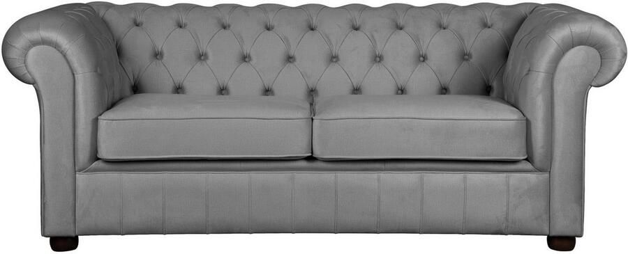 Home affaire 3-zitsbank CHARENTE optionele slaapbank Chesterfield-sofa bedfunctie met edele knoopbevestiging en typische armleuningen b d h 198 89 74 cm - Foto 6