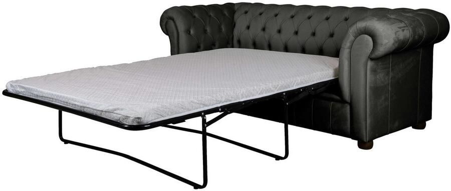 Home affaire 3-zitsbank CHARENTE optionele slaapbank Chesterfield-sofa bedfunctie met edele knoopbevestiging en typische armleuningen b d h 198 89 74 cm - Foto 7