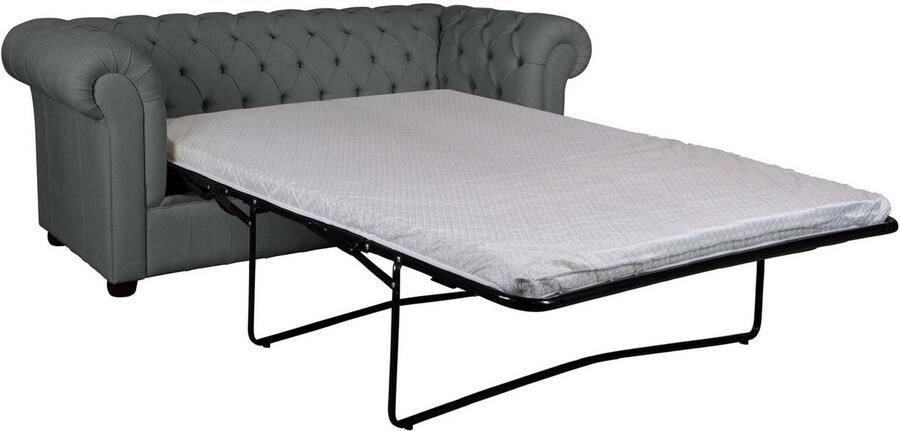 Home affaire 3-zitsbank CHARENTE optionele slaapbank Chesterfield-sofa bedfunctie met edele knoopbevestiging en typische armleuningen b d h 198 89 74 cm - Foto 8