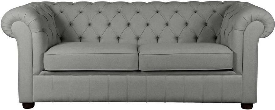 Home affaire 3-zitsbank CHARENTE optionele slaapbank Chesterfield-sofa bedfunctie met edele knoopbevestiging en typische armleuningen b d h 198 89 74 cm - Foto 8