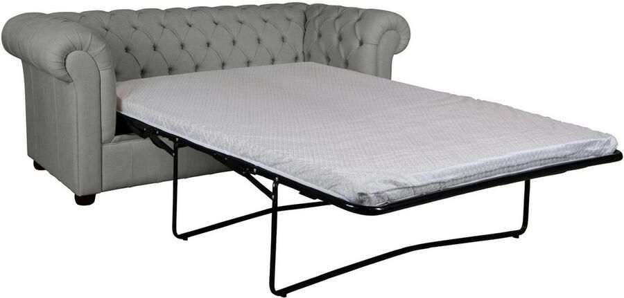 Home affaire 3-zitsbank CHARENTE optionele slaapbank Chesterfield-sofa bedfunctie met edele knoopbevestiging en typische armleuningen b d h 198 89 74 cm - Foto 8