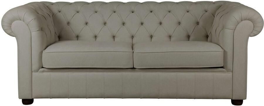 Home affaire 3-zitsbank CHARENTE optionele slaapbank Chesterfield-sofa bedfunctie met edele knoopbevestiging en typische armleuningen b d h 198 89 74 cm - Foto 9