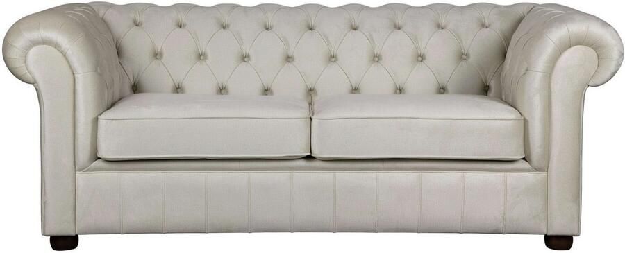 Home affaire 3-zitsbank CHARENTE optionele slaapbank Chesterfield-sofa bedfunctie met edele knoopbevestiging en typische armleuningen b d h 198 89 74 cm - Foto 6